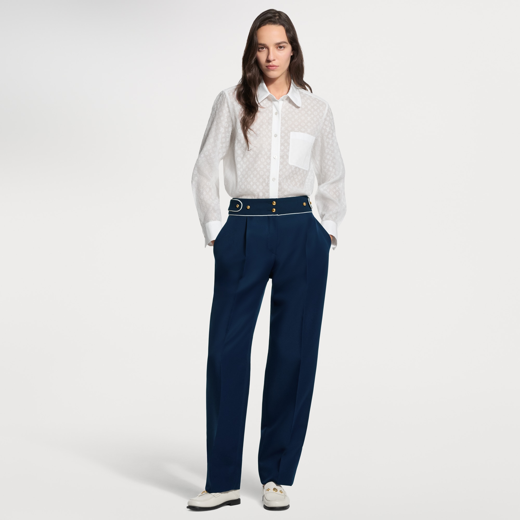 Monogram Fil Coupé Shirt - Ready-to-Wear | LOUIS VUITTON